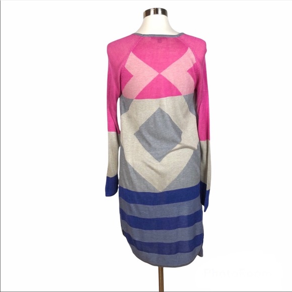 Signature Studio Multicolored Long Open Front Cardigan - Picture 6 of 15